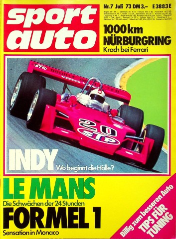 Deckblatt Sport Auto (07/1973)
